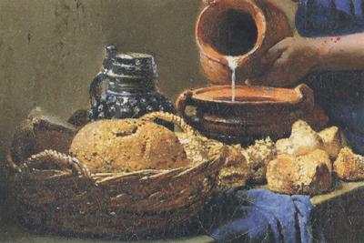 Jan Vermeer The milkmaid  (mk30) Spain oil painting art